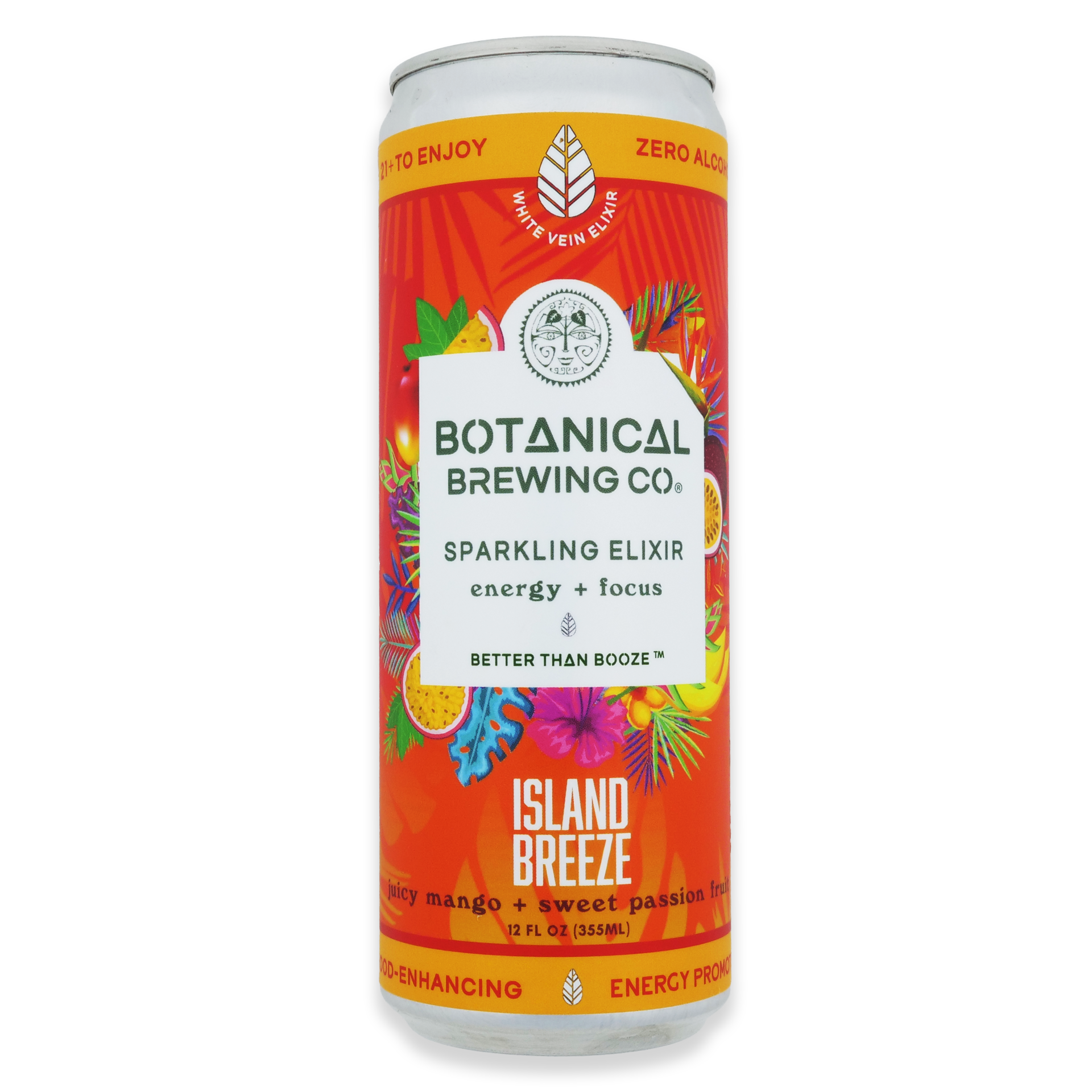 Botanical Brewing Co. White Elixir Island Breeze can