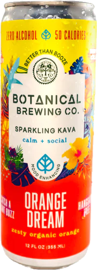 Botanical Brewing Co. Kava Orange Dream can
